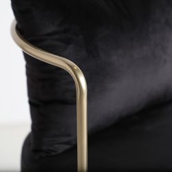 Fauteuil Gulfi fluweel 55x55x70 cm