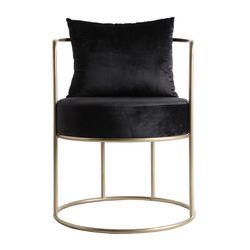 Fauteuil Gulfi fluweel 55x55x70 cm