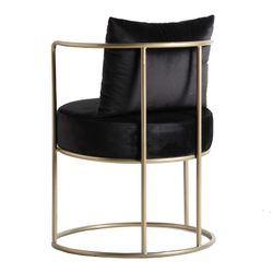 Fauteuil Gulfi fluweel 55x55x70 cm