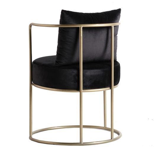 Fauteuil Gulfi fluweel 55x55x70 cm