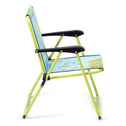 Children's armchair, with safety, folding padded 1 cm and steel frame, 42x40x52 cm