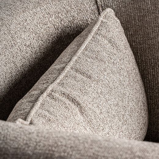 Leiwen fåtölj i beige ask, 84 x 73 x 73 cm