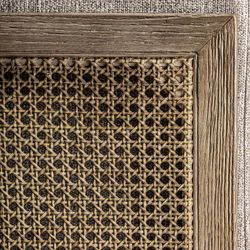 Leiwen fåtölj i beige ask, 84 x 73 x 73 cm