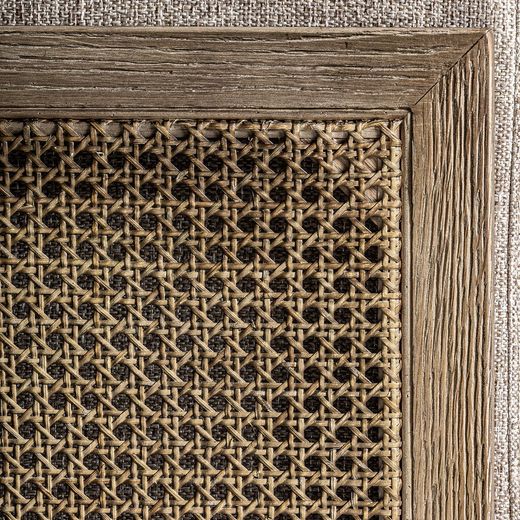 Leiwen fåtölj i beige ask, 84 x 73 x 73 cm