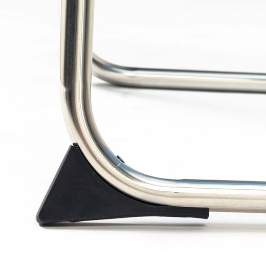 Sailor armchair in textileine and aluminum structure, 58x58x90 cm