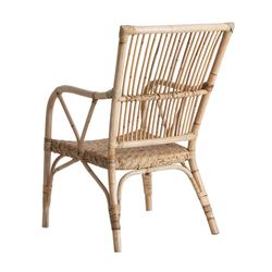 Sillón Nukus de Ratán, 57x63x92 cm