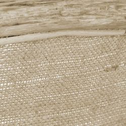 Rotan en geweven tuinfauteuil in naturel en beige, 63 x 66 x 88 cm | Zeezijde