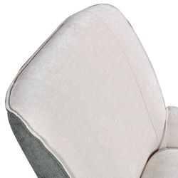 Fotel Pärumm Marche szaro-zielony, 75 x 85 x 85 cm