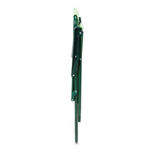 Poltrona dobrável com enchimento de 2 cm e estrutura de aço, 55x53,5x86 cm