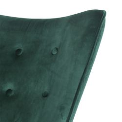 Πολυθρόνα Telma Emerald Green Velvet, 66x74x93 cm