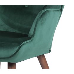 Πολυθρόνα Telma Emerald Green Velvet, 66x74x93 cm