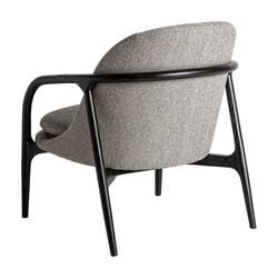 Poltrona Thalfang de poliéster cinza, 68 x 82 x 83 cm