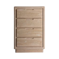 Commode en bois de manguier marron clair, 60 x 35 x 90 cm | Werlé