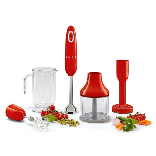 SMEG-Red Hand Mixer, Ø6,5x41,4 cm