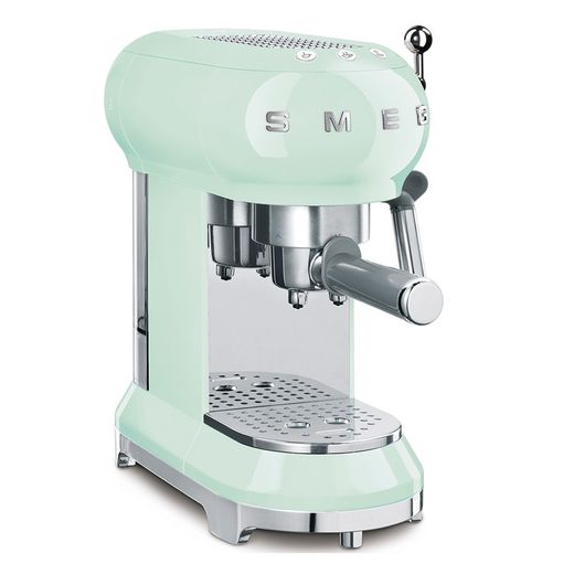 SMEG-Green Espresso Coffee Machine, 33x30,3x14,9 cm