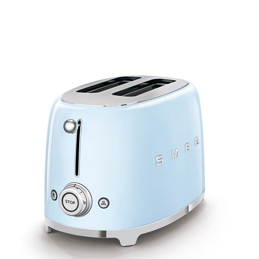 SMEG-Toster 2 kromki Jasnoniebieski, 31x19,5x19,8 cm