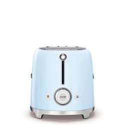 SMEG-Toster 2 kromki Jasnoniebieski, 31x19,5x19,8 cm