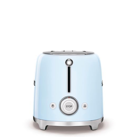 SMEG-Toster 2 kromki Jasnoniebieski, 31x19,5x19,8 cm