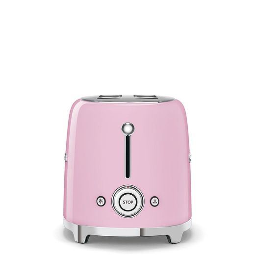 SMEG-Toaster 2 Slices Pink, 31x19.5x19.8 cm