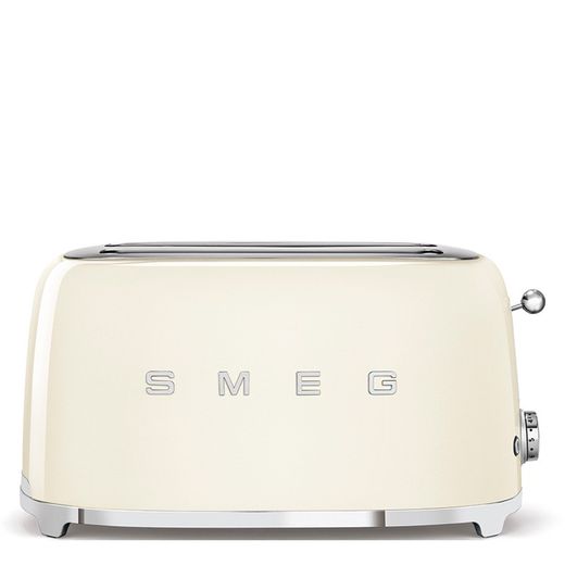 SMEG-Toaster 4 Slices Cream, 39.4x20.8x21.5 cm