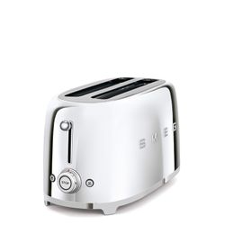 SMEG-Tostador 4 rebanadas cromado 39,4x20,8x21,5 cm