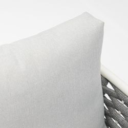 Garden set in white aluminum and rope | Walga