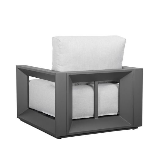 Anthracite aluminum garden set | Onyx