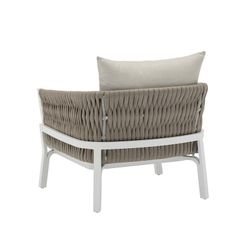 Garden set in white aluminum | Anmore
