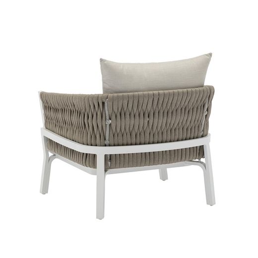 Garden set in white aluminum | Anmore