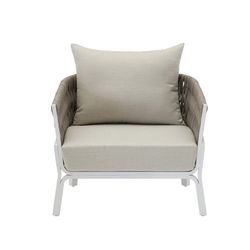 Garden set in white aluminum | Anmore