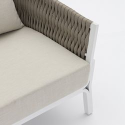 Garden set in white aluminum | Anmore