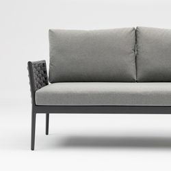 Garden set in anthracite aluminum and rope | Walga