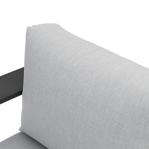 Anthracite aluminum garden set | Ione