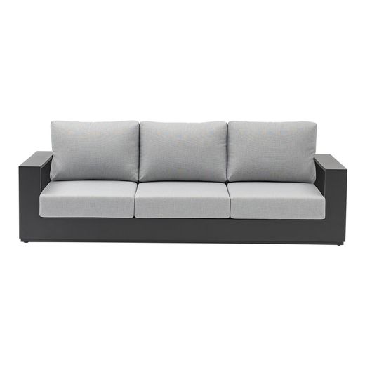 Anthracite aluminum garden set | Ione