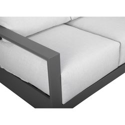 Anthracite aluminum garden set | Onyx