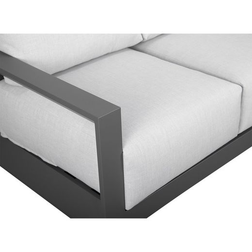 Anthracite aluminum garden set | Onyx