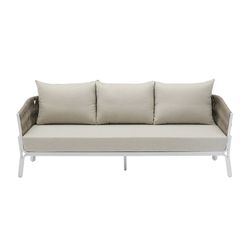 Garden set in white aluminum | Anmore