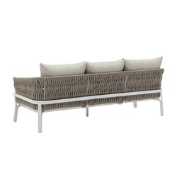 Garden set in white aluminum | Anmore