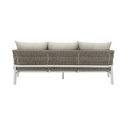 Garden set in white aluminum | Anmore