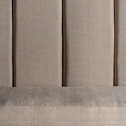 Καναπές Κρεμ Retz Teak Bar, 170x65x110cm