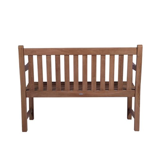 2-personers udendørs sofa i honning teaktræ, 120 x 60 x 92 cm | Danao