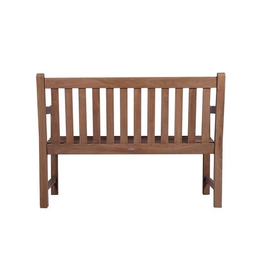 2-personers udendørs sofa i honning teaktræ, 120 x 60 x 92 cm | Danao