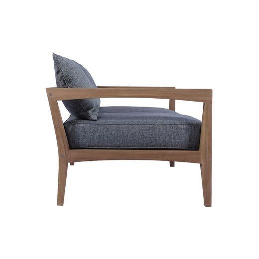 Garden sofa set in honey-colored teak | Roxas