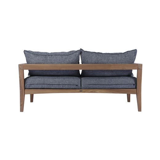 Garden sofa set in honey-colored teak | Roxas
