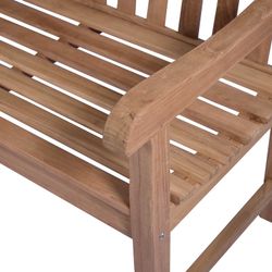3-personers udendørs sofa i honning teaktræ, 150 x 60 x 92 cm | Danao