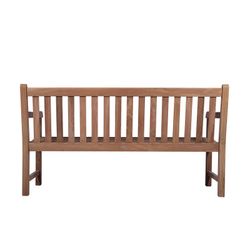 3-personers udendørs sofa i honning teaktræ, 150 x 60 x 92 cm | Danao