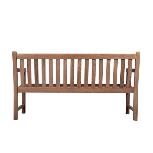 3-personers udendørs sofa i honning teaktræ, 150 x 60 x 92 cm | Danao
