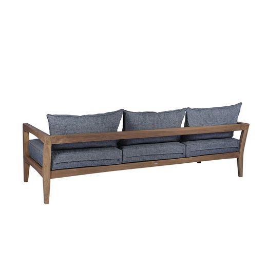 Garden sofa set in honey-colored teak | Roxas L