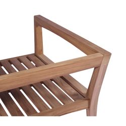 Garden sofa set in honey-colored teak | Roxas L