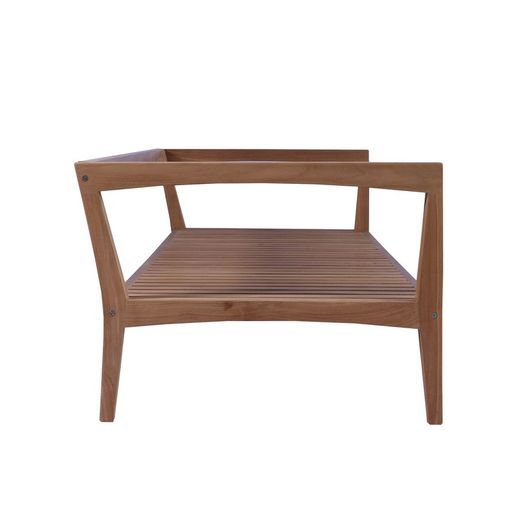 Garden sofa set in honey-colored teak | Roxas L